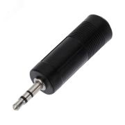 Переходник AUX 3.5мм (m) - 6.3мм (f) стерео 14-0212 Rexant