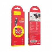 Кабель USB - MicroUSB Hoco X21 Plus, 2.4A, 0.25м, чёрно-белый