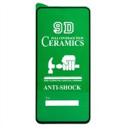 Защитное стекло для Realme 10 чёрное керамическое Ceramic тех.пак.