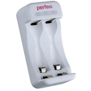 ЗУ для аккумуляторов, Perfeo PF-UN-210 для аккум Ni-MH/CD, 2 х AA/AAA; LED-индикатор; от USB-порта 5В