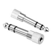 Переходник AUX 6.3мм (m) - 3.5мм (f) стерео 14-0205 Rexant