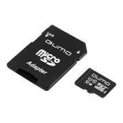 Карта памяти 32GB - Qumo карта памяти microSDHC сlass 10 с адаптером UHS-I U3