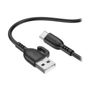 Кабель USB - Type-C Borofone BX91, 3A, 1м, чёрный