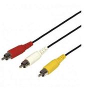 Аудиокабель - Кабель 3RCA (m) - 3RCA (m) 5м Rexant (17-0205)