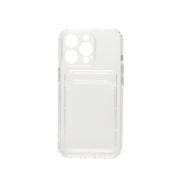 Чехол iPh 13 Pro Max силикон картхолдер прозрачный