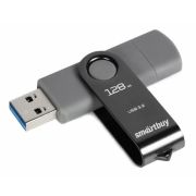Накопитель USB 128Gb Smartbuy Twist Dual серебристый USB3.0/Type-C