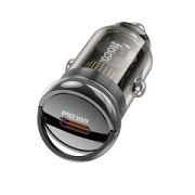 Адаптер Автомобильный - Hoco Z53, 1USB-C/PD30W чёрный
