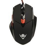 Мышь проводная Nakatomi Gaming MOG-11U игровая чёрная