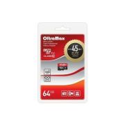 Карта памяти 64GB - OltraMax карта памяти microSDHC сlass 10 без адаптера UHS-1