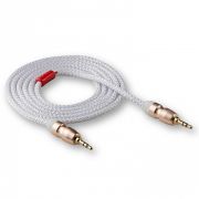 Аудиокабель - Кабель AUX 3.5 (m) - 3.5 (m) Walker WCA-720 нейлон 1.5м белый