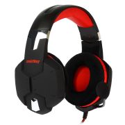 Гарнитура Smartbuy Rush Viper, 4pin jack/2x3,5 jack, динамики 50мм, чёрный/красный