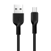 Кабель USB - MicroUSB Hoco X20, 2.4A, 3м, чёрный
