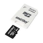 Карта памяти 64GB - Smartbuy карта памяти microSDHC сlass 10 с адаптером UHS-I U3 Pro 90/70 MB/s
