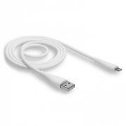 Кабель USB - Lightning Walker C305, 2.1A, 1м, белый