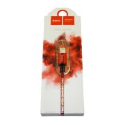 Кабель USB - Lightning Hoco X14, 2A, 2м, чёрно- красный