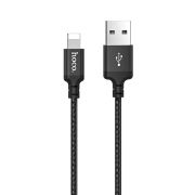 Кабель USB - Lightning Hoco X14, 2A, 2м, чёрный