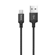 Кабель USB - MicroUSB Hoco X14, 2A, 1м, чёрный
