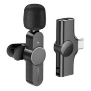 Микрофон беспроводной Borofone BFK12 чёрный Type-C