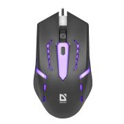 Мышь проводная Defender Flash MB-600L игровая чёрная