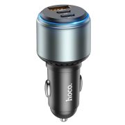 Адаптер Автомобильный - Hoco NZ9, 1USB/2USB-C/QC3.0/PD95W чёрный