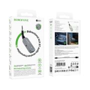 Аудио-ресивер Bluetooth-адаптер Borofone BC51 Bluetooth/AUX серый