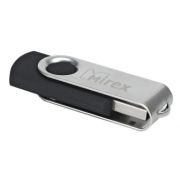 Накопитель USB 64Gb Mirex Swivel чёрный