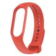 Ремешок Xiaomi Mi Band 7 силикон на кнопке красный