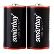 Батарейка R20 - Smartbuy Super Heavy Duty (D) 2BL - 2/12/96