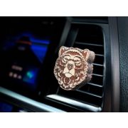 Ароматизатор на дефлектор - Медведь Гризли коричневый/белый комплект в упаковке