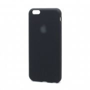 Чехол iPh 6 Plus/iPh 6S Plus силикон SC чёрный закрытый с лого 018