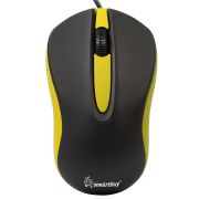 Мышь проводная Smartbuy 329-KY чёрная/жёлтая