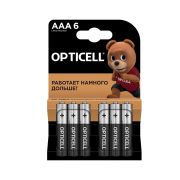 Батарейка AAA, LR03 - Opticell 6BL 6/60