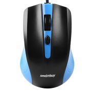 Мышь проводная Smartbuy 352-BK синяя/чёрная