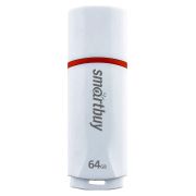 Накопитель USB 64Gb Smartbuy Crown белый