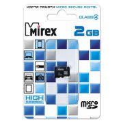 Карта памяти 2GB - Mirex карта памяти microSDHC без адаптера