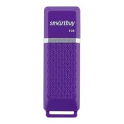 Накопитель USB 8Gb Smartbuy Quartz фиолетовый