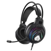 Гарнитура Celebrat GM-3 полноразмерная игровая USB, AUX 3.5мм, чёрный
