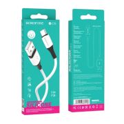 Кабель USB - Type-C Borofone BX79, 3A, белый