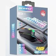 Мышь проводная Recrsi SP-D04 чёрная