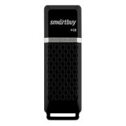Накопитель USB 4Gb Smartbuy Quartz чёрный