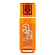 Накопитель USB 32Gb Smartbuy Glossy оранжевый