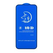 Защитное стекло для iPh 13 Pro Max/14 Plus чёрное 6D TM