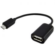 Переходник MicroUSB (m) - USB (f) OTG Walker 003 кабель