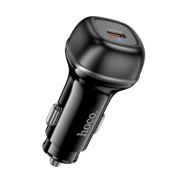 Адаптер Автомобильный - Hoco Z58, 1USB-C/PD30W чёрный