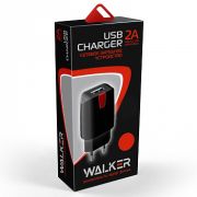 Адаптер Сетевой - Walker WH-21, 1USB/2.1A/10.5W чёрный