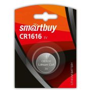 Батарейка CR1616 - Smartbuy CR1616 1BL 1/12/720