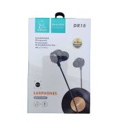 Наушники с микрофоном VDenmenv DR18 серебряные