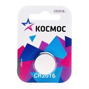Батарейка CR2016 - Космос CR2016 1BL 1/12/288