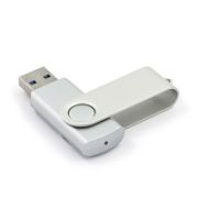 Накопитель USB 64Gb Mirex Swivel серебристый