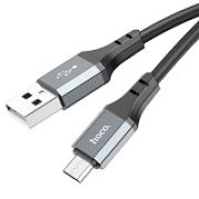 Кабель USB - MicroUSB Hoco X92, 2.4A, 3м, чёрный